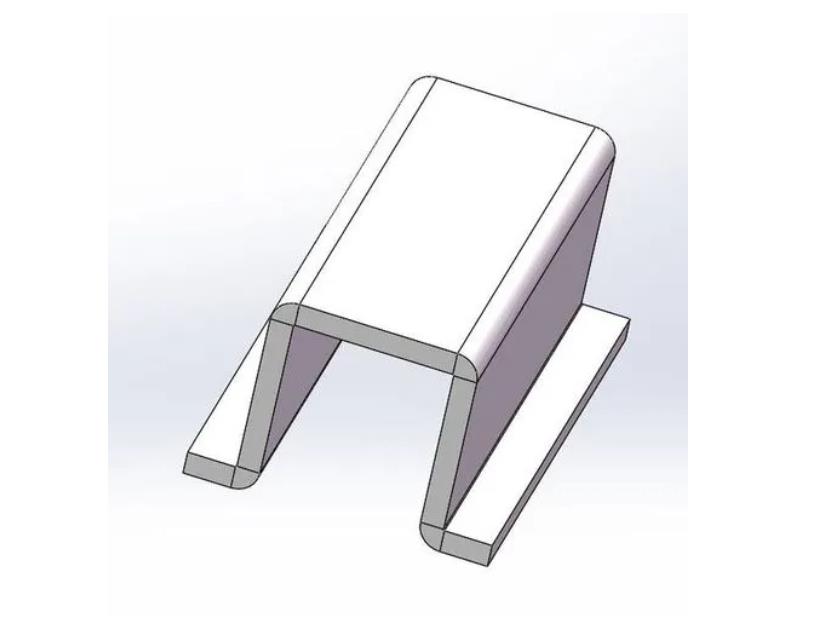 宝鸡U型槽折弯件